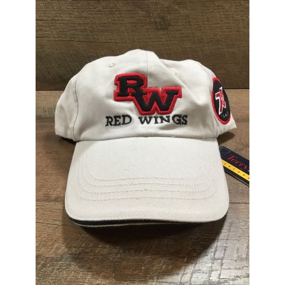 Vintage Detroit Red Wings 75 Years 2000-01 Terry Martin Sportswear Hat NWT - Picture 2 of 7